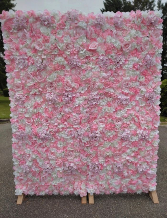 Mur de fleurs