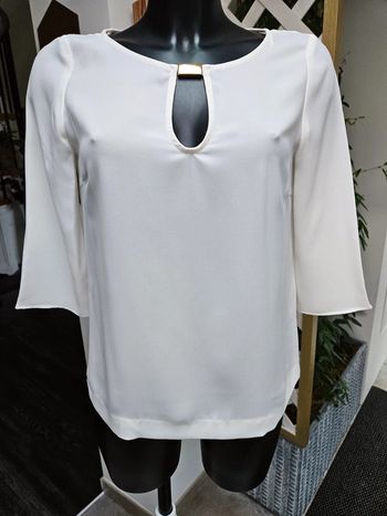 Zara Basic blouse blanche taille M