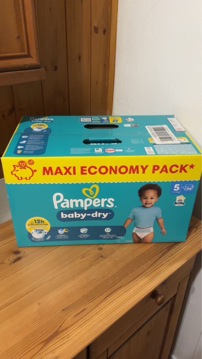 Couche Pampers baby dry 5 - photo numéro 2