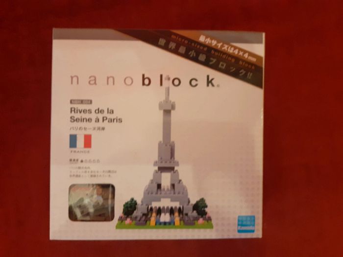 Nanoblock neuf les Rives de la seine à Paris sous blister - photo numéro 2