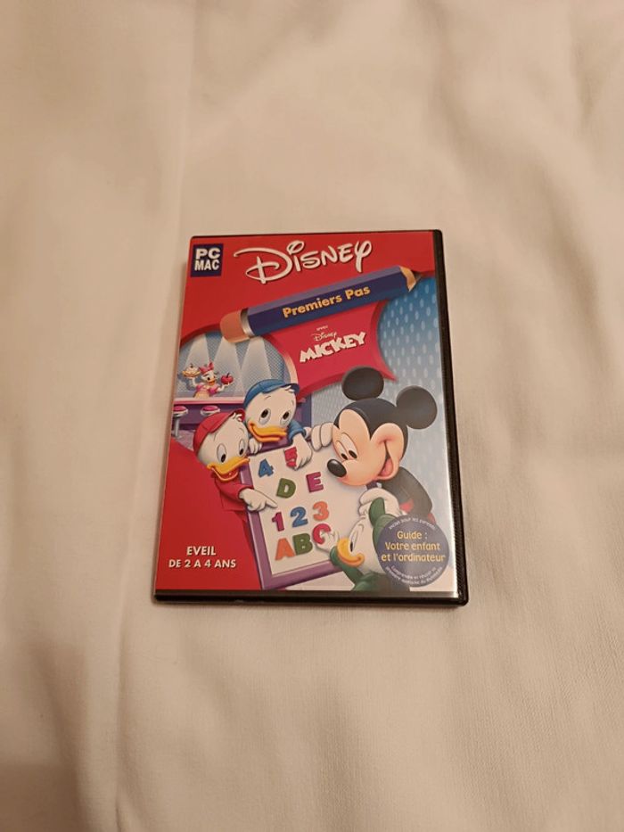 Jeu Pc d'éveil : Premiers pas avec Mickey - 2 à 4 ans _ Disney Interactive _ QuickTime - Y2K
