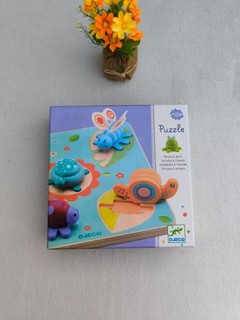 Puzzle Tortue et amis Djeco