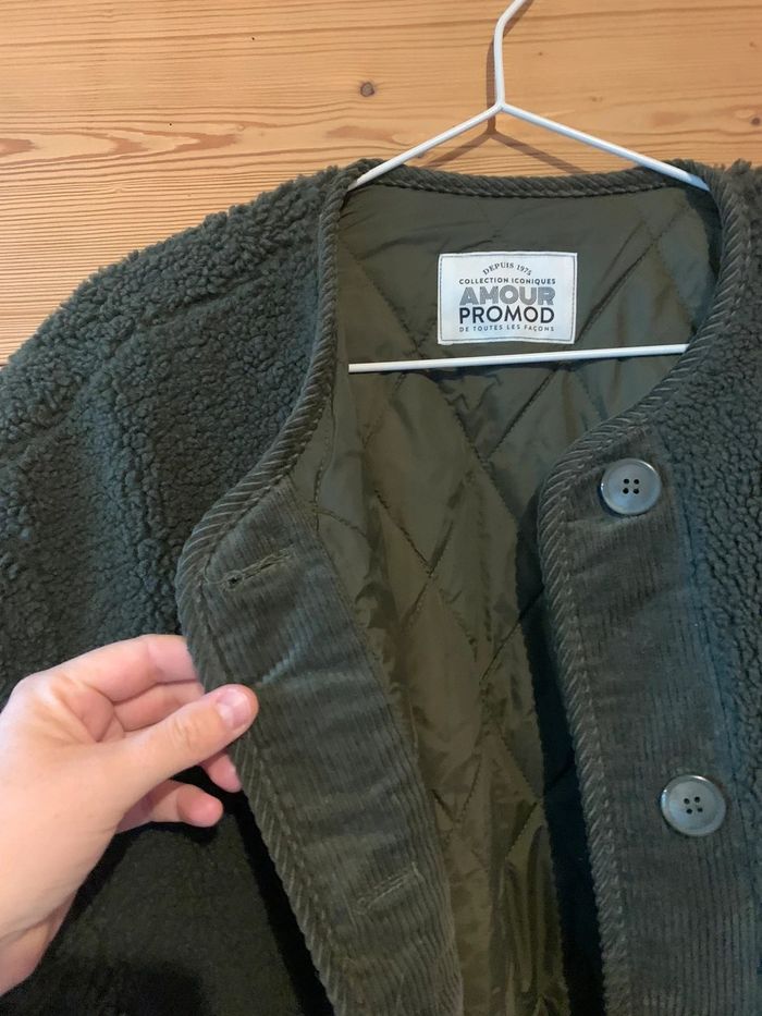 Veste chaude moumoute réversible Promod - photo numéro 2