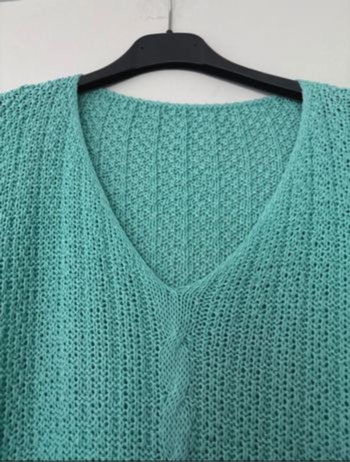 Pull menthe - photo numéro 2