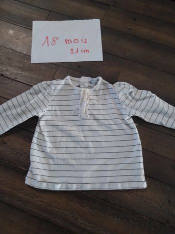 T shirt tex 18 mois