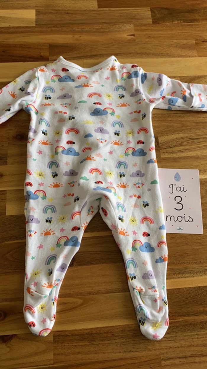 Pyjama en coton avec moufle - photo numéro 7