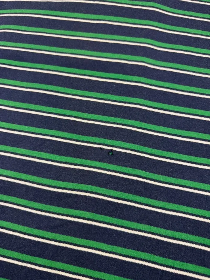 Polo Ralph Lauren à rayures Bleu et Vert Taille L - photo numéro 6