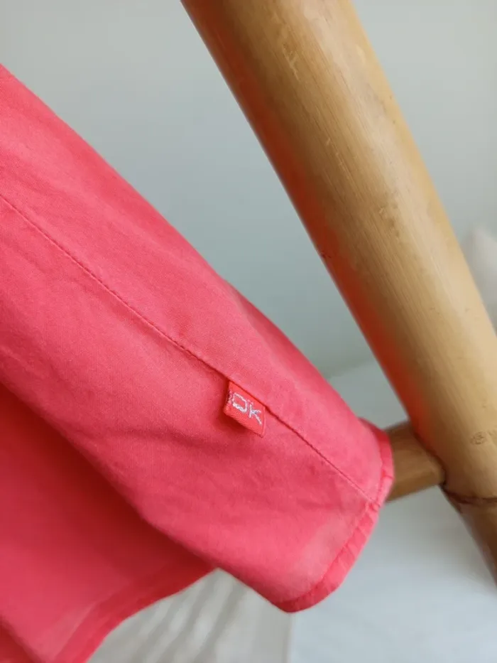 Blouse rose corail Okaïdi 8 ans - photo numéro 4