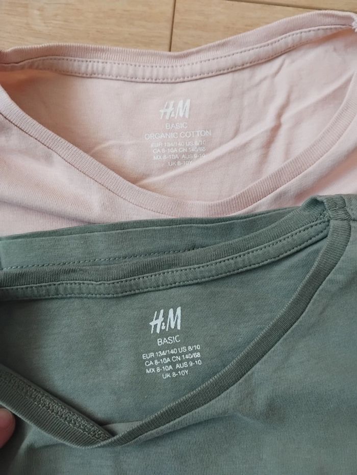 2 Tee shirs H&M - photo numéro 6