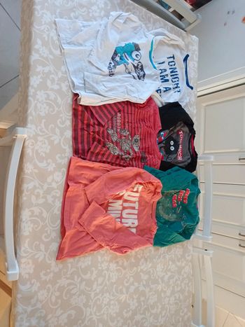 Lot 6 tee shirt manches longues