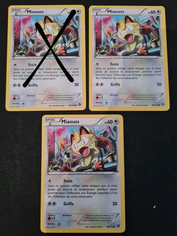 Carte pokémon Miaouss 88/114