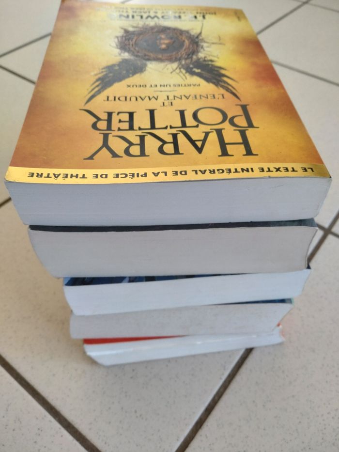 Lot de 5 lives Harry Potter - photo numéro 3