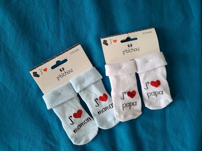 Lot de chaussettes bébé