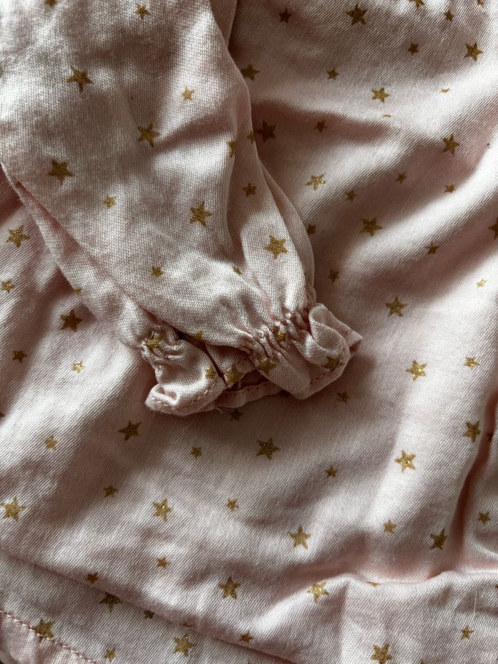 Blouse rose étoiles Orchestra t.18m - photo numéro 3