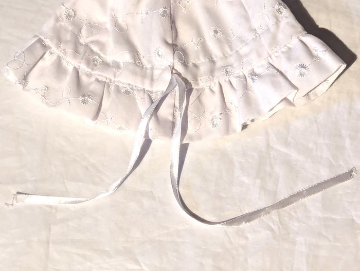 Bonnet Dessins Soleil Lignes Courbes Ficelle Elastique Vêtement Accessoire Petits Enfants Bébés - photo numéro 3