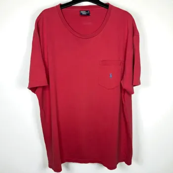 🌹tee-shirts Ralph Lauren- Rouge / T-M 🌹