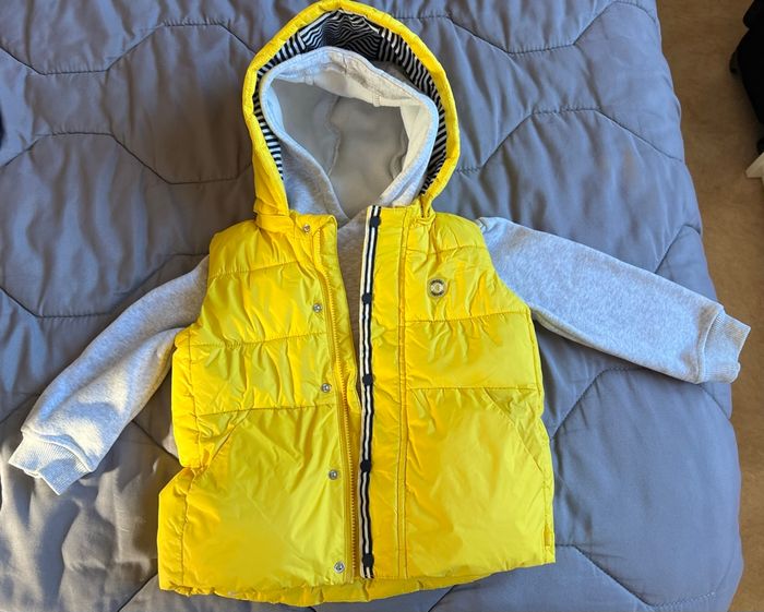 Doudoune sans manches et  pull à capuche - photo numéro 4