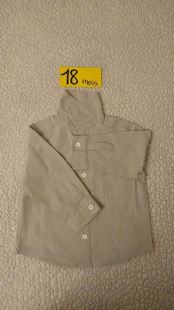Chemise manches longues 18M