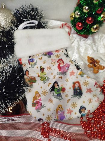 Chaussette de Noël Disney princesses