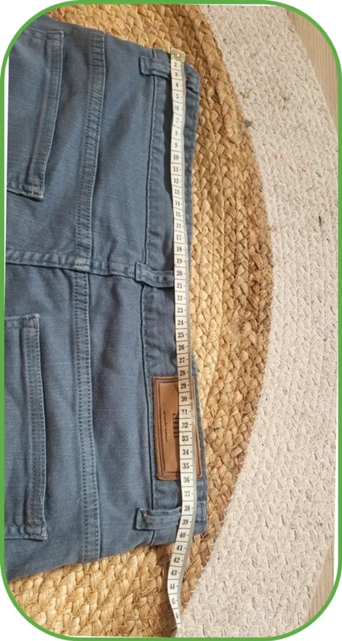 Pantalon homme AMI – Taille 40 FR / 30 US – Slim bleu gris – Très bon état - photo numéro 13