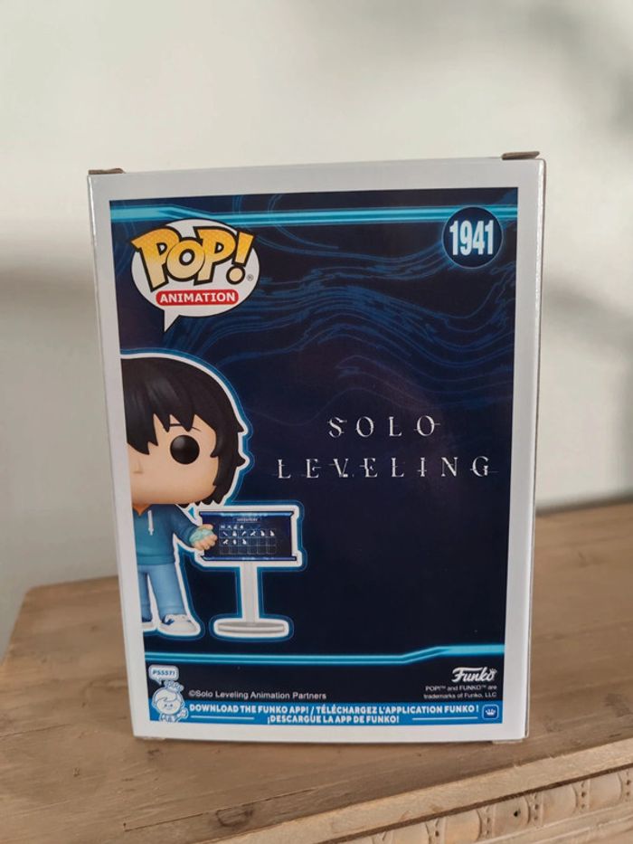 Figurine funko pop sung jinwoo E-rank CCXP 25 - photo numéro 3