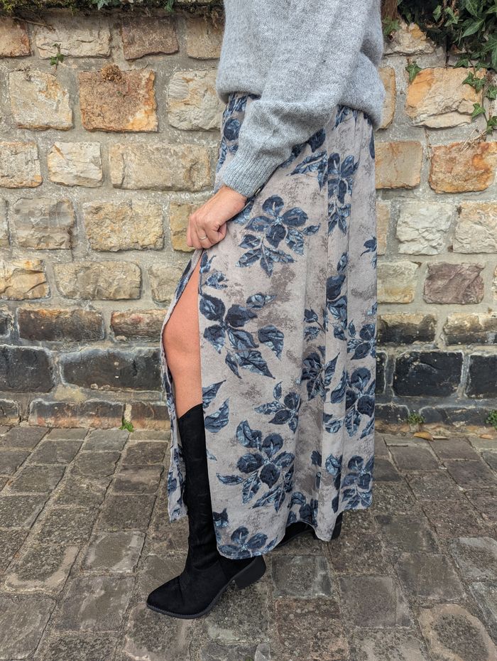 Jupe longue Mulhouse gris/beige
Taille S/M - photo numéro 4