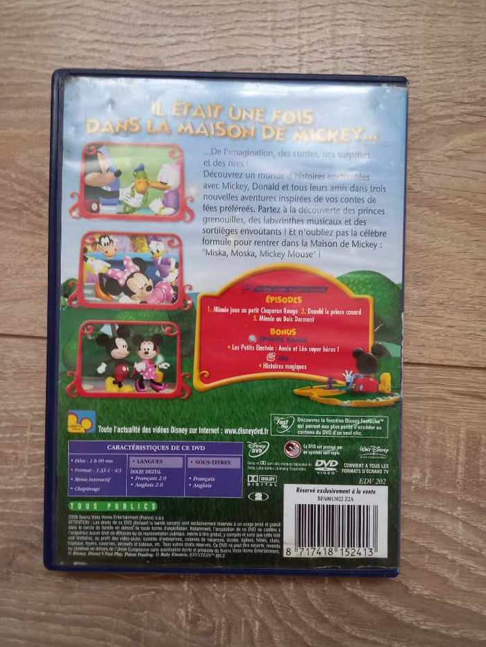 DVD La maison de Mickey (contes et surprises) - photo numéro 2