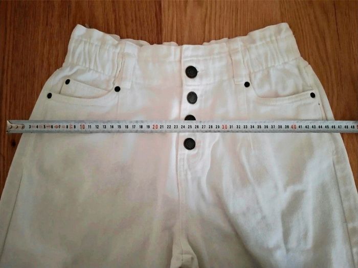 Pantalon blanc 100% coton - Liberto by La Halle - photo numéro 8