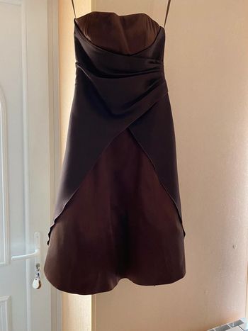 Robe bustier avec veste robe de cérémonie