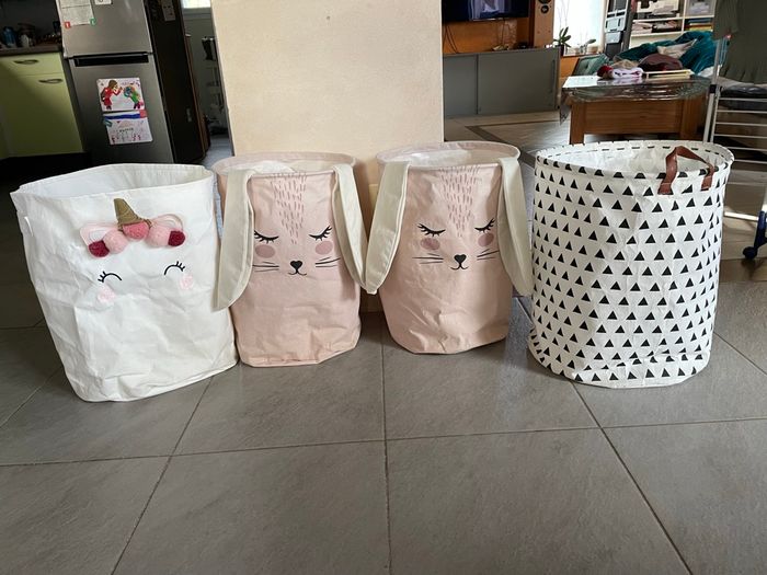 Panier rangement doudous ou jouets