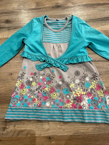 Ensemble robe + boléro 3 ans