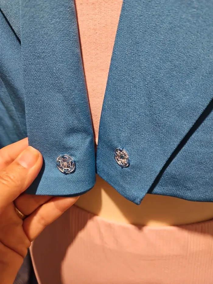 Blazer court 38 bleu I Saw it First #lora11femme38 - photo numéro 2