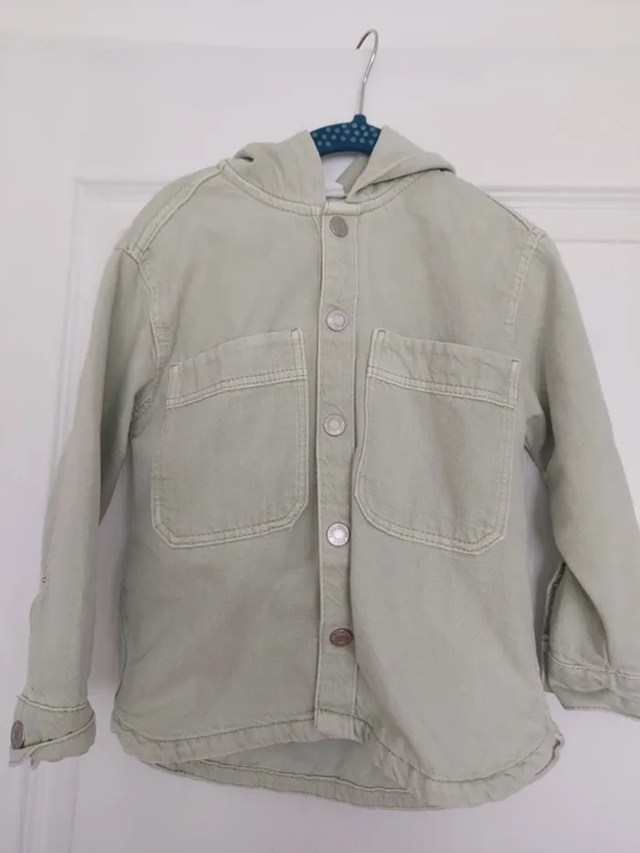 Veste en jeans zara - photo numéro 3