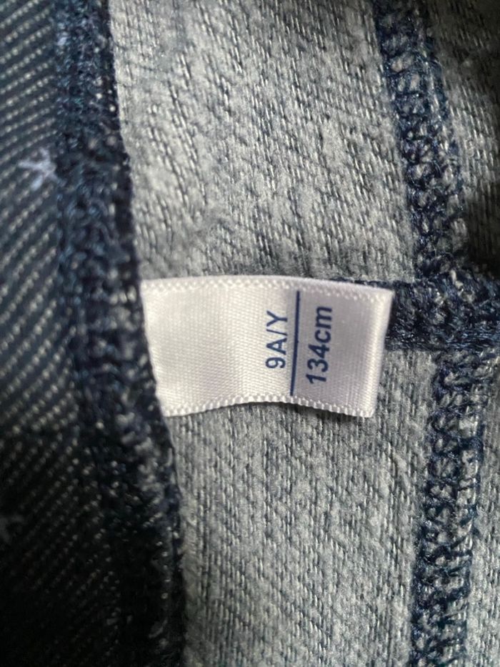 Jegging bleu à étoiles 9 ans Okaidi - photo numéro 2