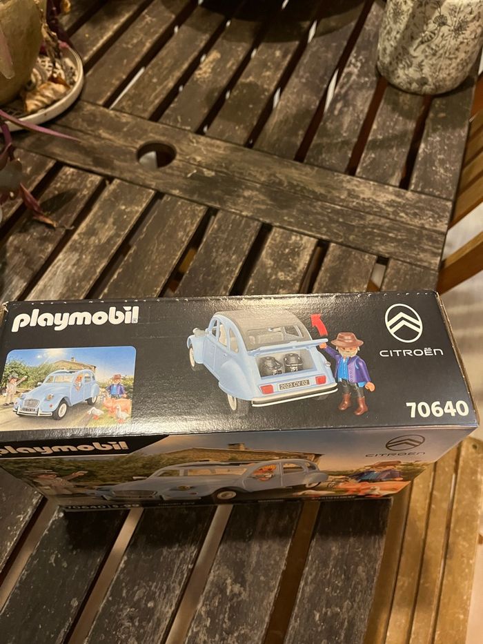 Citroën 2CV playmobil neuf - photo numéro 2