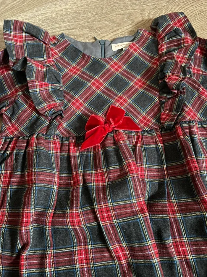 Robe style tartan 5 ans - photo numéro 2
