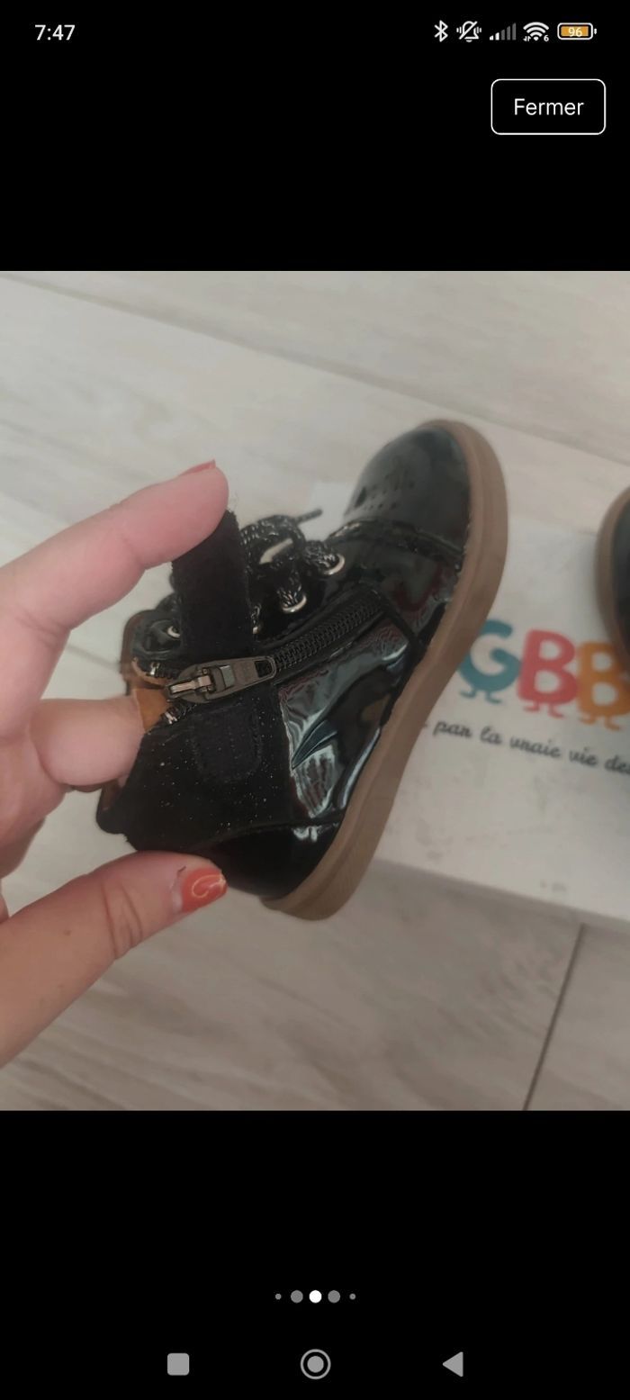 Chaussures montantes fille P22 - photo numéro 5