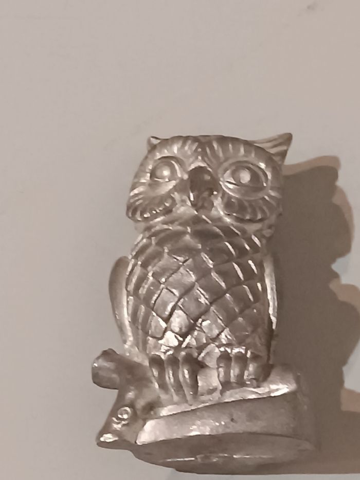 Chouette en plomb - photo numéro 3