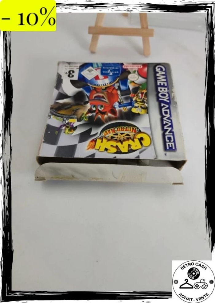 Crash Nitro Kart - sans notice - Nintendo GBA Game Boy Advance - photo numéro 5