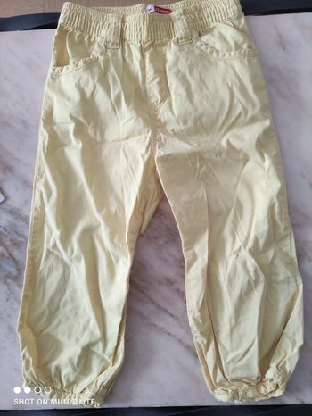 Pantalon jaune citron du pareil au même