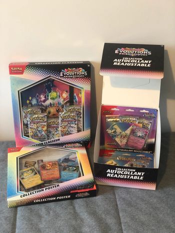 Cartes coffret booster Pokemon evolutions prismatiques 8.5