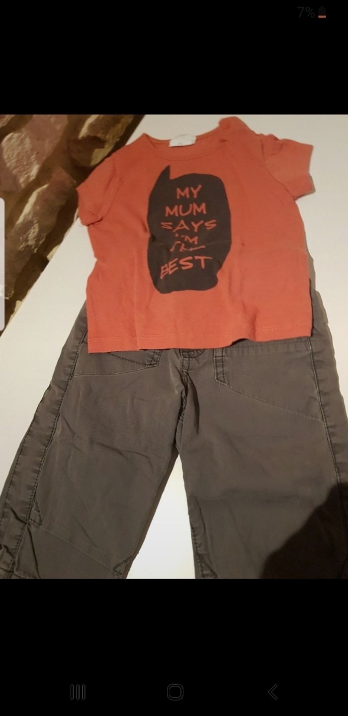 Ensemble bébé taille 12 mois