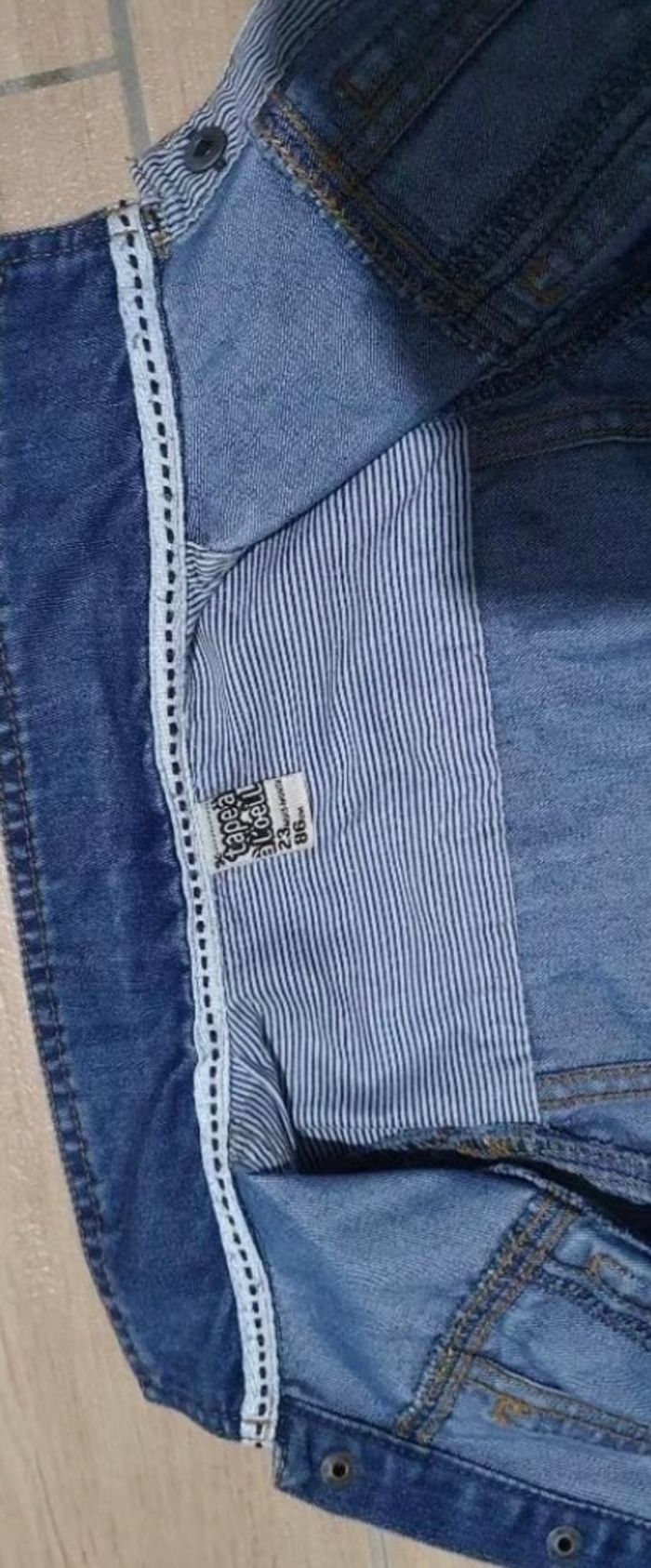 Veste jeans fille 2 ans - photo numéro 4
