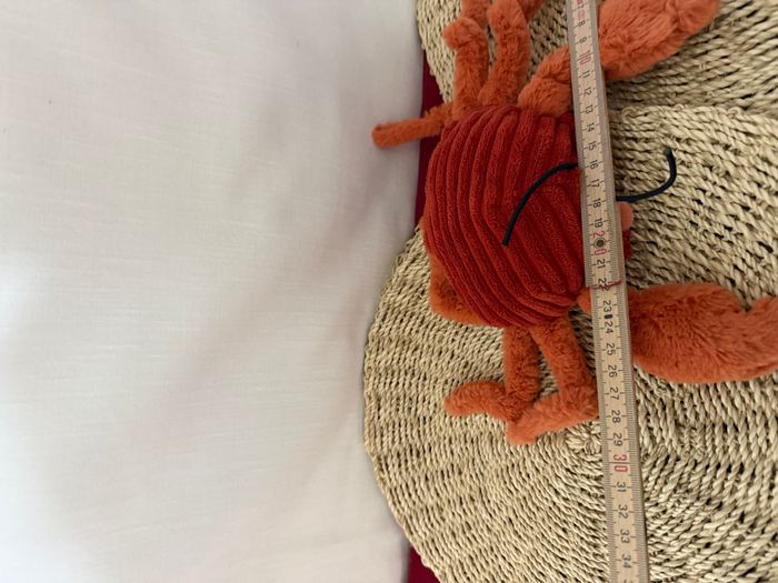 Jellycat Peluche Crabe Rouge - photo numéro 2