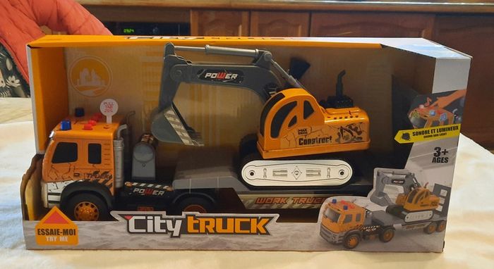 Camion de chantier City Truck sonore