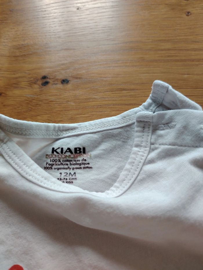 T-shirt taille 12 mois - photo numéro 2