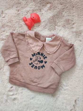 Pull Disney sweat minnie col claudine froufrou