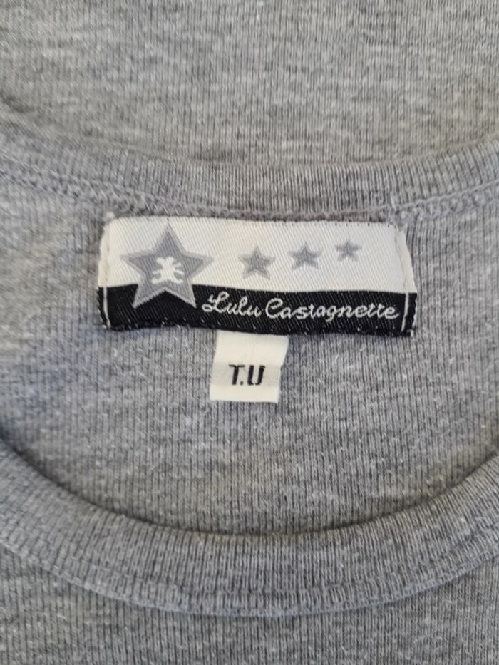 T-shirt gris T 12 ans - photo numéro 8