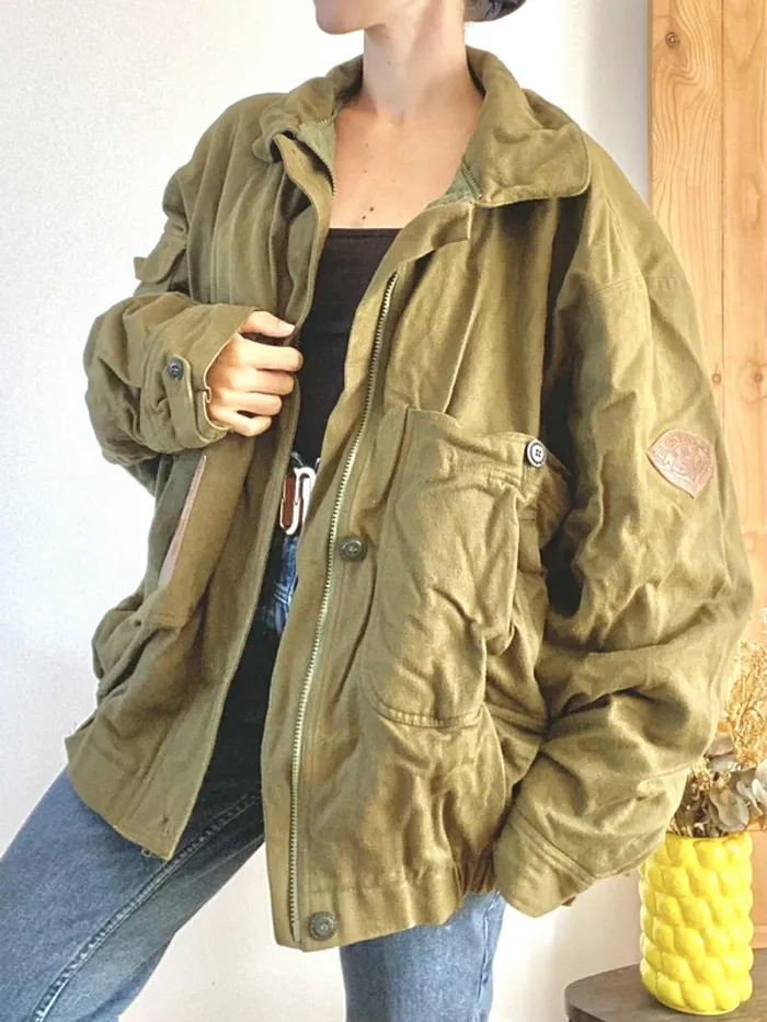 Bomber Vintage en taille L - Très bon état/bon état