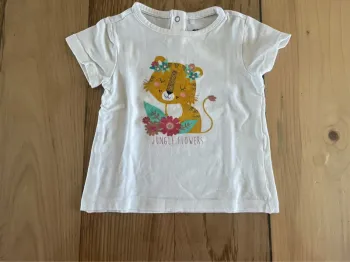 Tee-shirt tigre 6 mois – Orchestra